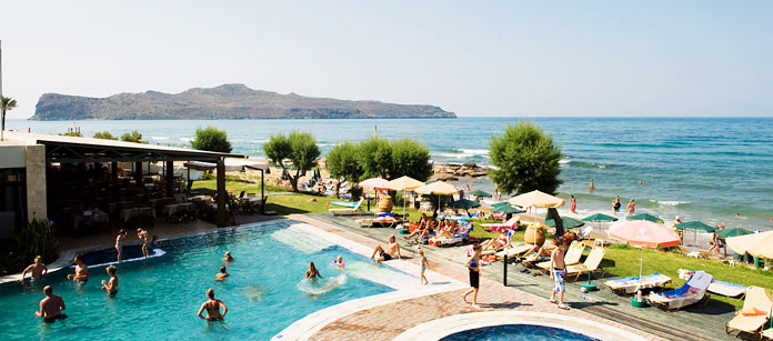 Hotel Iolida Beach - familiehotel med gode børnerabatter.
