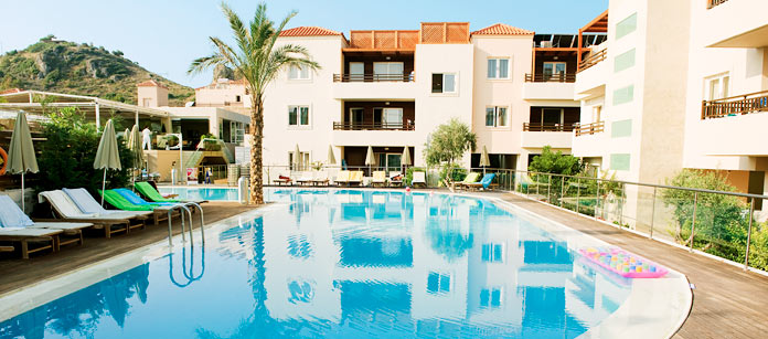 Hotel Troulakis Village - familiehotel med gode børnerabatter.