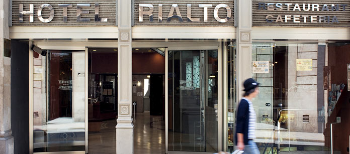 Hotel Rialto – bestil det hos Spies.