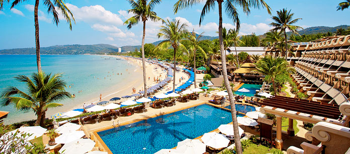 Slap helt af på et spa-hotel - Karon  Beach Resort &amp; Spa.