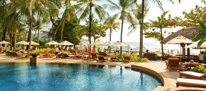 Hotel Katathani Phuket Beach Resort - for børnefamilier som vil have det lidt bedre.