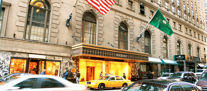 Hotel Roosevelt – bestil det hos Spies.