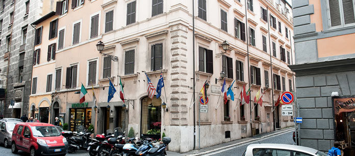 Hotel Sistina – bestil det hos Spies.