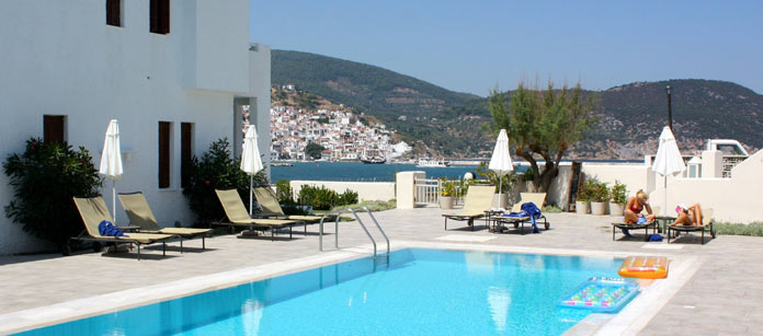 Hotel Skopelos Village Residence - garanteret børnefrit.