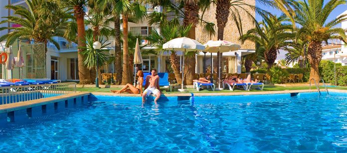 All Inclusive på hotell JS Yate.