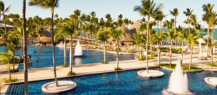 Hotel Barceló Bávaro Palace Deluxe - for børnefamilier som vil have det lidt bedre.