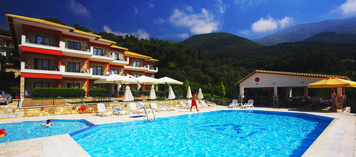 Hotel Drakos Hotel - familiehotel med gode børnerabatter.