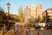 Fly og hotel i Amsterdam