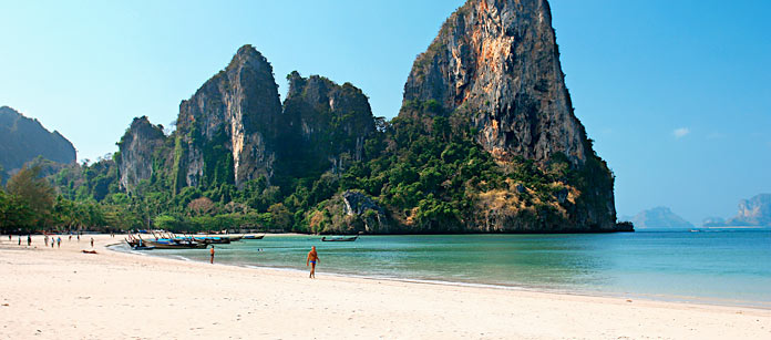 Rejser til Railay Beach. Bestil rejser til  Railay Beach hos Spies