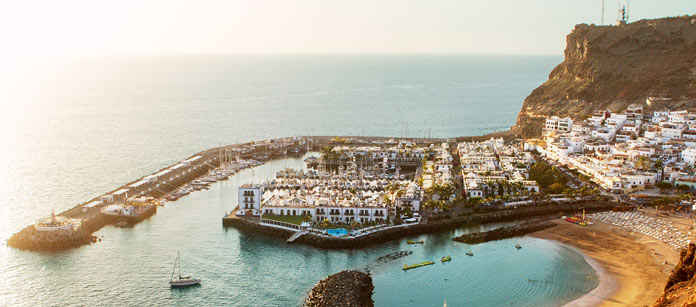 Rejser til Puerto de Mogán. Bestil rejser til  Puerto de Mogán hos Spies