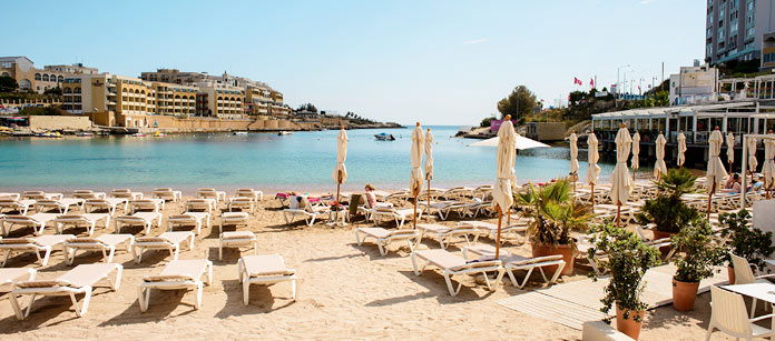 Rejser til St Julian’s/Sliema.