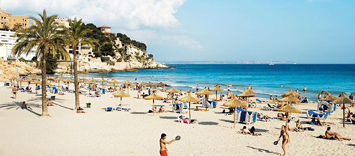 Rejser til Cala Mayor. Bestil rejser til  Cala Mayor hos Spies
