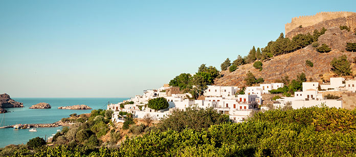 Rejser til Lindos. Bestil rejser til  Lindos hos Spies