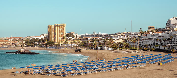 Rejser til Playa de las Américas. Bestil rejser til  Playa de las Américas hos Spies