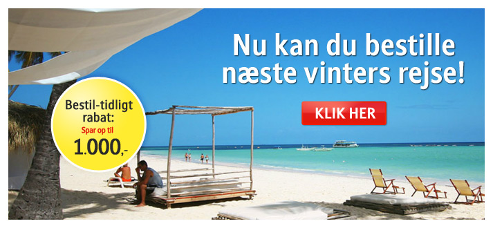 Nu kan du bestille næste vinters rejse!