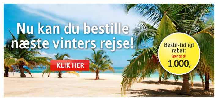 Nu kan du bestille næste vinters rejse!