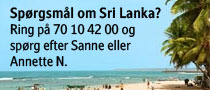Ring til vores rejsekonsulenter